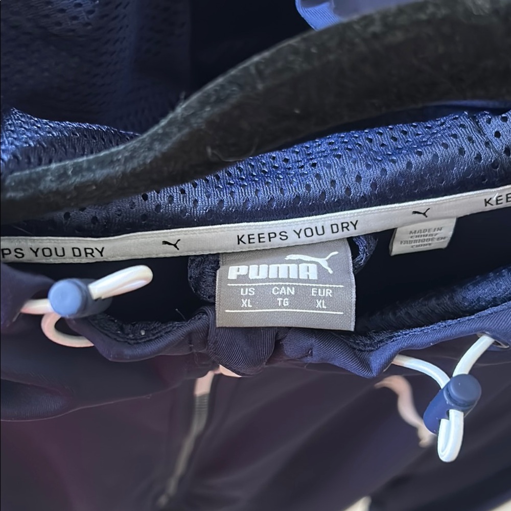 Puma Dark Blue Athletic Jacket - image 2